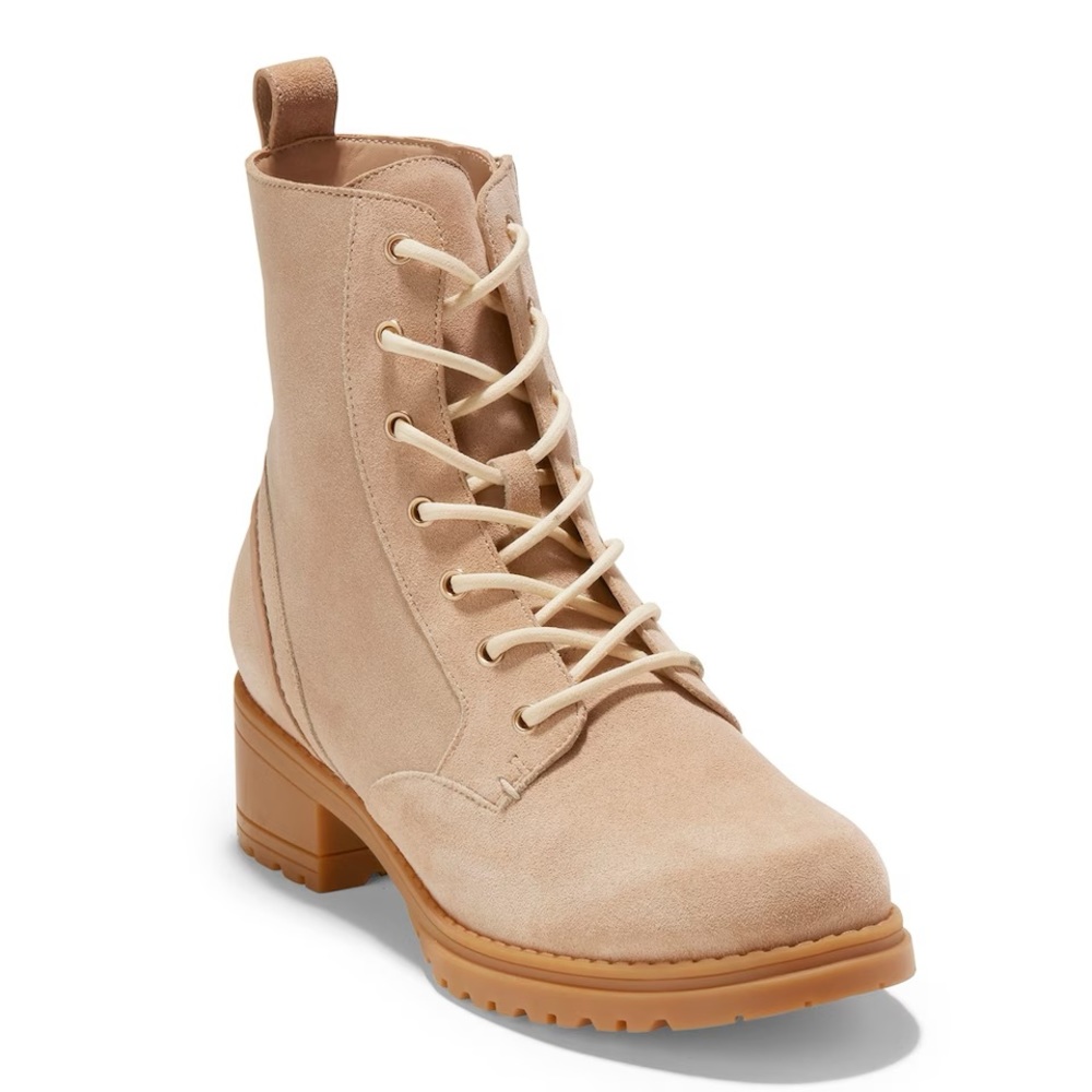 Cole Haan Camea combat boots